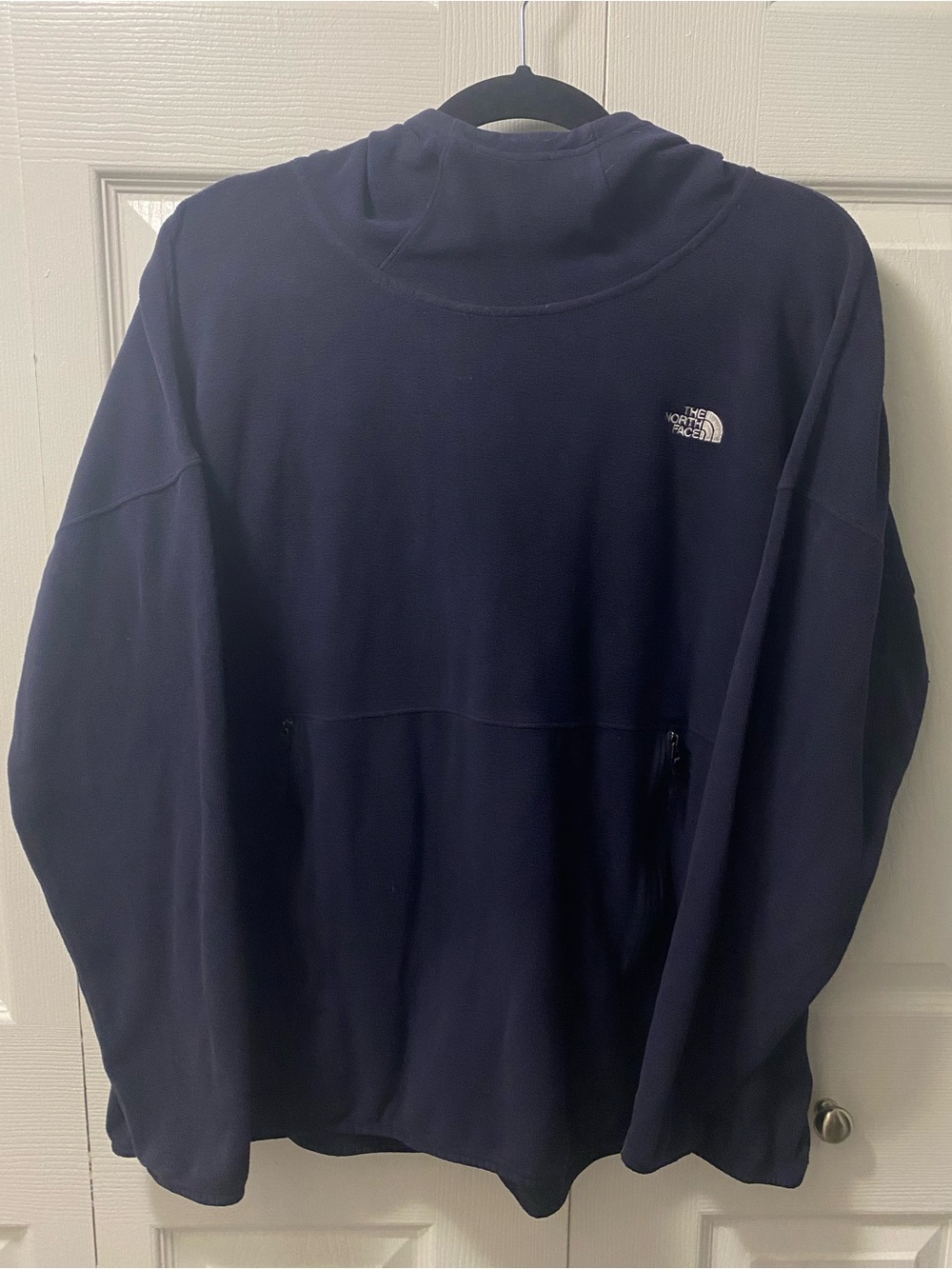 Womans North Face Lightweight Fleece Hoodie Size 2X